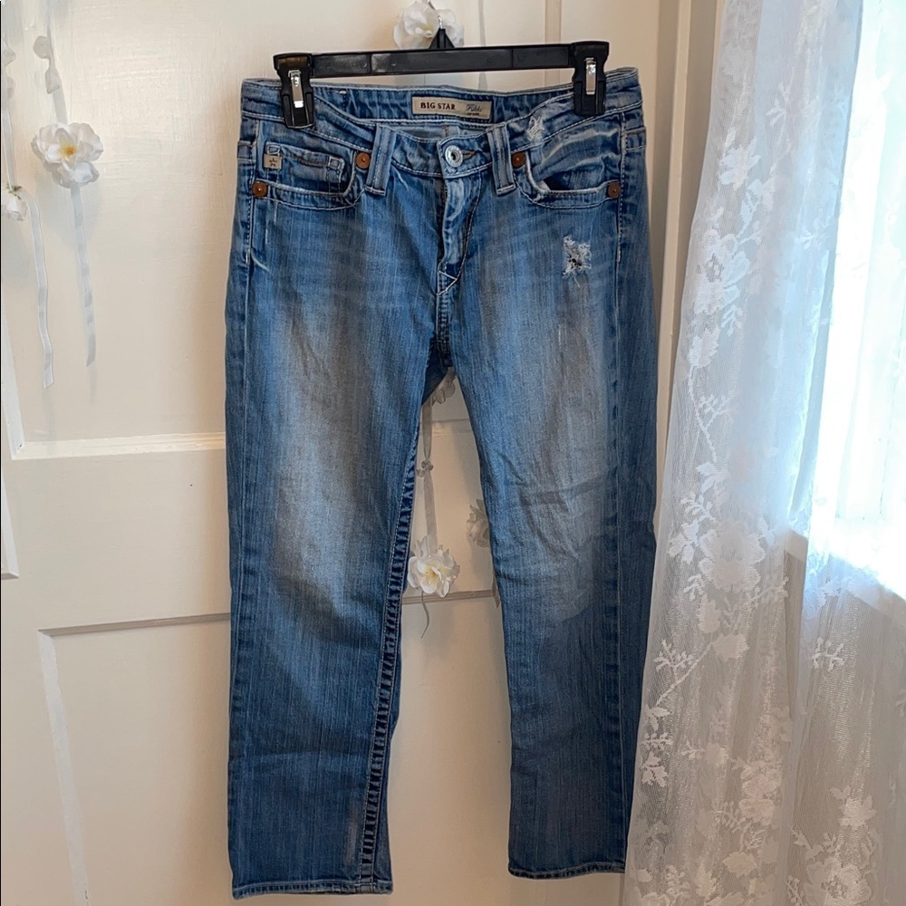 Big Star Light Blue Boyfriend Jeans